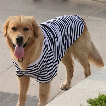 Veľký Pes Oblečenie Letné Veľký Pes T-shirt Pyžamá Bavlnená Psa Tričko Samoyed Zlatý Retriever Labrador Pet Kabát Oblečenie, Odev 2022