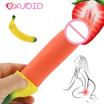 EXVOID Banán Sexuálne Hračky pre Páry Flirtovanie Sliepky Strany Dodávky Bachelor Party Sexy Penis rozstrekovaný apríla Fools Vtip
