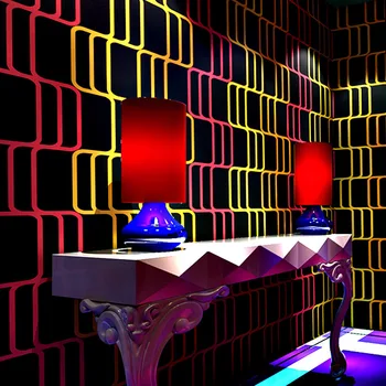 KTV tapety 3D priestorové osobnosti fashion flash stenu handričkou Bar Hotel fantázie sála box tému izba tapety