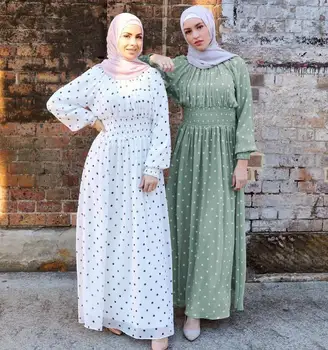 Ramadánu Eid skladaný peignoir moslimských Abaya Hidžáb Moslimské Oblečenie žena bola tenká Kaftane turecká Islamská Kaftan Župan Musulman Abayas