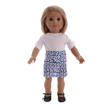 Nové Módne Bábiky Oblečenie príslušenstvo bežné šaty, oblek pre 18-palcové &43 cm bábiku