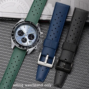 Gumené hodinky remienok 20 MM pre Seiko Ice Blue Panda Di Sanyan SSC813P1 SSC911P1 909P1 série watchband silikónový náramok náramok