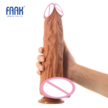 FAAK dlhé dildo s prísavkou realistický penis 2.26