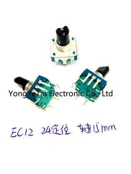YYT 5 KS ES12 typ encoder s vypínačom 24 polohy impulz 15 os dlhé auto DV volume potenciometer