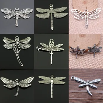 Veľké dragonfly zobrazili kľúčové tlačidlá pre šperky robiť ručne Dodávky pre šperky, Prívesok urob si sám