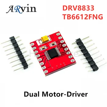 Dual Motor-Vodič 1A TB6612FNG DRV8833 pre Arduino Microcontroller Lepšie ako L298N