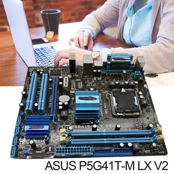2021 nové Pre P5G41T-M LX V2 základná Doska DDR3 8GB G41 P5G41T-M LX V2 X16 Computador Ploche Doske PCI-E VGA p5G41T Usado