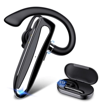 Bluetooth Headset Bezdrôtové Slúchadlo Pre Mobilné Telefóny S Nabíjanie Prípade Hands-Free Jedno Ucho Headset Pre Office Jazdy