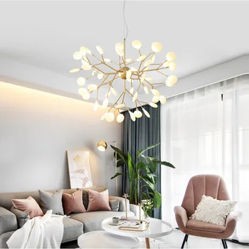 Moderné dekoratívne firefly led luster elegantný luster stropný luster obývacia izba lampa spálňa Luster
