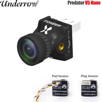 Foxeer Predator V5 Nano full Prípade Racing FPV 1000TVL Fotoaparát Prepínateľné Super WDR OSD 4ms Latencie Aktualizovaný na FPV RC Drone