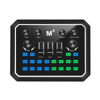 L21D Externé Multi-function Zvuková Karta Bluetooth-kompatibilné Zvukové Dosky Live Súpravy pre Smart Šumu DJ Studio Streaming