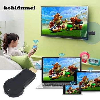 kebidumei HD 1080P pre TV Stick Pre hardvérový kľúč Smart Wifi Displej pre iOS Android Systému Windows