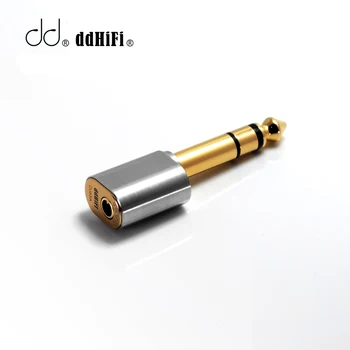 DD ddHiFi DJ65A 6.35 mm Muža na 3.5 mm Samica Audio Adaptér pre Desktop Zosilňovač Zariadenia s 6.35 mm Výstupný Port