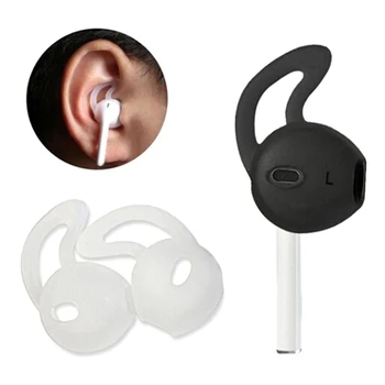 5Pairs športové silikónové závesné slúchadlá pokrytie ušné rukáv