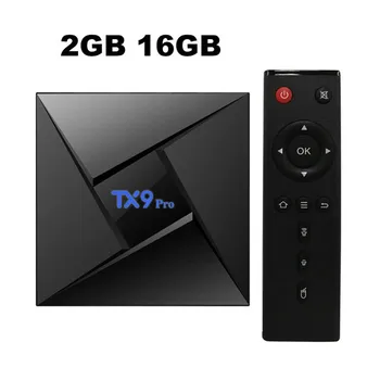 2022 Nové TX9 PRO, Smart TV Box Octa-Core Android7.1 Amlogic S912 2 GB, 16 GB 2.4 G WiFi 4K HD Media Player Predaj