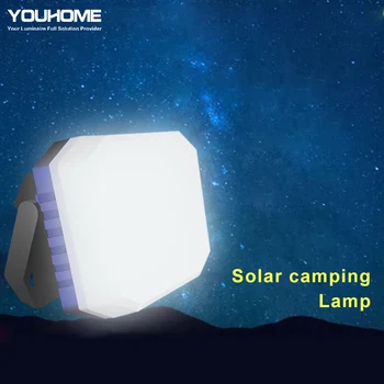Výkonné LED Svietidlo Vonkajšie Prenosné Solárne Lampy Vodotesné Diaľkové Ovládanie USB Nabíjateľné Stan Svetlo Svietidla Camping Svetlo