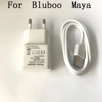 Bluboo Maya Nová Cestovná Nabíjačka + USB Kábel USB Linka Pre Bluboo Maya Opravy Upevňovacie Časti Náhradné