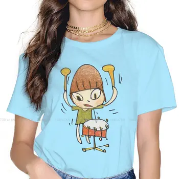 Yoshitomo Nara Japonský Umelec Tričko pre Ženu Dievča Bubeník 4XL Letné, Mikiny T Shirt Novinka Načechraný