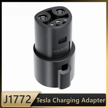 USA Zásob J1772 Tesla Nabíjacieho Adaptéra 60 Amp / 250V AC - Kompatibilné S J1772 Nabíjačka Pre Tesla Model 3 Model S Modelom X/Y