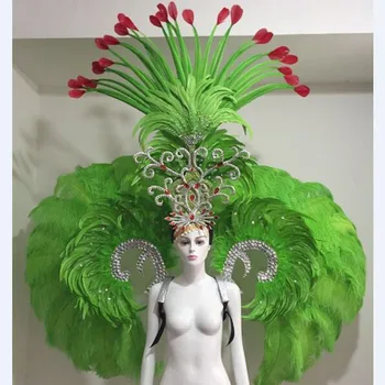 Ahoj Melódie sexy cosplay ženy samba karneval pierko operadlo kostýmy halloween kostýmy pre ženy