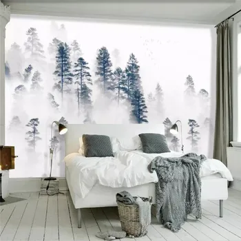 Vlastné Nástenné Tapety Nordic Minimalistický Atmosféry Pozadia Na Stenu