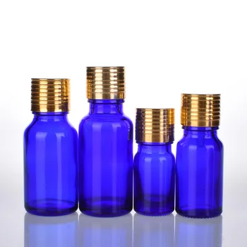 15pcs 5~Esenciálny Olej 100ML Balenie Modrá Parfum Aromaterapeutické Kozmetické Kontajner Esenciálny Olej, Fľaša s Ústie Redukcia