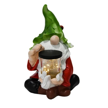 Vonkajšie Zábavu Záhrada Trpaslíci, Vianočné Tomte Gnome Nosiť Slnečné Svetlo, Zaváranie, Záhrada Dekor Údaje Vonkajšie Záhradné Osvetlenie