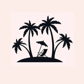 letné stoličky kokosový strom dekorácie die Rezanie Kovov Zomrie DIY Zápisník Papier Karty Razba Plavidlá vysekávané ručné remeslo