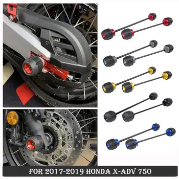 Koliesko Jazdec Honda XADV 750 Xadv750 Predné Zadné Pneumatiky, Vidlice Nápravy Crash Chránič 2017 2018 2019 X ADV Motocyklové Príslušenstvo