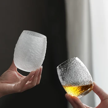 Japonský štýl pivo, pohár Koktailového pohára whisky Vodka kávy vody hrnček Domov Drinkware šampanské výstrel okuliare, Transparentné poháre
