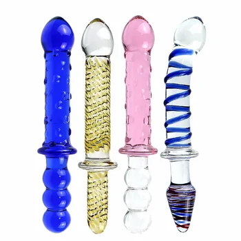 Crystal Penis Výrobky Anal Zadok Plug Masturbácia, Análny Sex Hračky Pre Dospelých