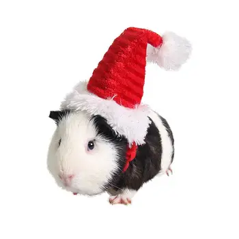 Roztomilé Mačka, Škrečok Santa Klobúk Spp Pet Vianočné Hat pokrývku hlavy Hlavy Príslušenstvo Pohodlné na Nosenie, Mäkký Materiál Vianoce Príslušenstvo