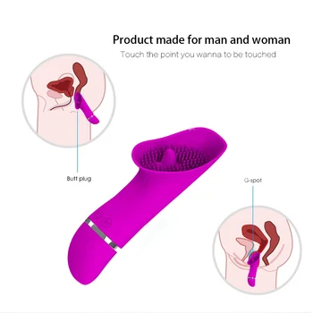 30 Rýchlosť Jazyk Stimulátor Klitorisu Vibrátor Dospelých, Sexuálne Hračky, G-spot Bradavky Bulík Silikónové Ústne Vibrátor Masturbator pre Ženy